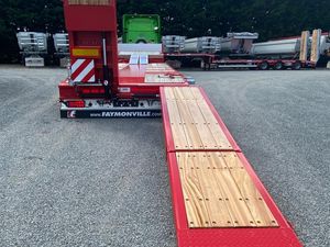 9ft WIDE 3 AXLE LOW LOADER - Image 2