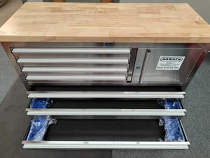 Stainless Steel 48" Toolchest Rolling Workbench - Image 3