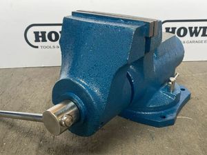 HTM Swivel Base Cylindrical Design Bench Vice - Image 4