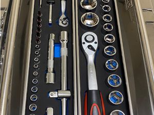 90pc 5 Tier Cantilever Toolbox Set - Image 3