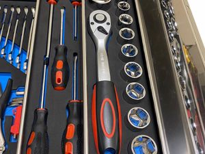 90pc 5 Tier Cantilever Toolbox Set - Image 4