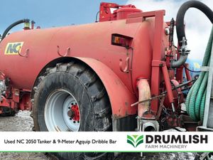 Used NC 2050 Gallon Tanker with AgQuip Dribble Bar - Image 2