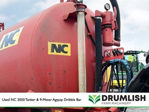 Used NC 2050 Gallon Tanker with AgQuip Dribble Bar - Image 3