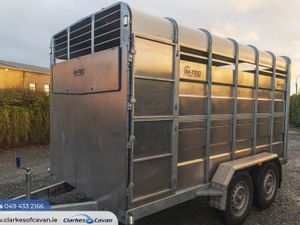 New MTec 12ft x 6ft Twin Axle Livestock Trailer - Image 2