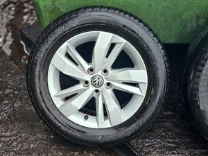 #36 Genuine VW Alloys 15" 5X112 - Image 2