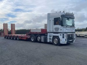 5 AXLE FAYMONVILLE ( POWER STEERED LOW LOADER) - Image 2