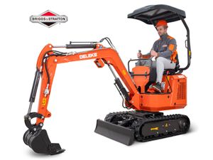 M80 Mini excavator 0.85 ton, Briggs&Stratton engin - Image 4