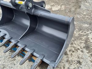 13t 6ft Ditching buckets, 9 tips - Image 2