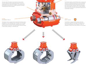Kinshofer HPX Drive Hydraulic Grapple - Image 2