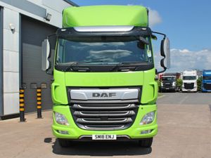2018 (18) DAF CF 410 8X2 CURTAIN SIDER (EURO 6) - Image 2