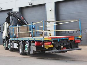 DAF CF460 8X2 FLAT WITH HIAB X-HIPRO 658 CRANE - Image 4