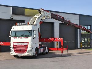 2017 DAF XF510 6X2 T/UNIT WITH CORMACH 75000 CRANE - Image 3