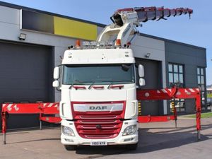 2017 DAF XF510 6X2 T/UNIT WITH CORMACH 75000 CRANE - Image 2