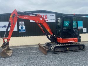 2021 Kubota KX060-5 Mini Excavator - Image 3