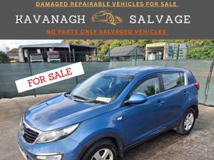 2014 Kia Sportage 1.7 Diesel.Light Damage - Image 2