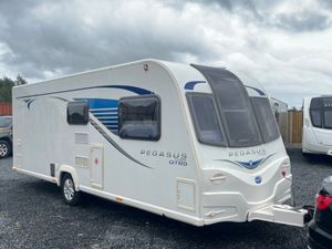 Bailey Pegasus 4 Berth Fixed Bed Caravan For Sale - Image 3