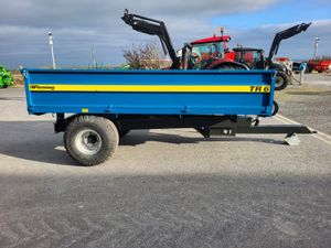 Fleming TR6 12ft x 7ft Tipping trailer - Image 4