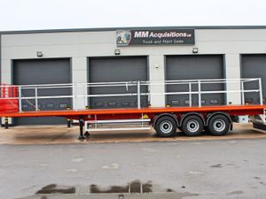 2025 KÄSSBOHRER SPW SR 3 AXLE PSK FLATBED TRAILER - Image 3
