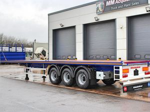 2025 KÄSSBOHRER SPW SR 3 AXLE PSK FLATBED TRAILER - Image 4