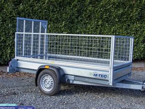 New M-Tec 8x4 Single Axle Car Trailer - Image 4