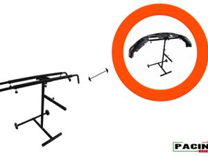 Adjustable Mobile Bumper Paint Stand - Image 2