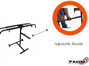 Adjustable Mobile Bumper Paint Stand - Image 3