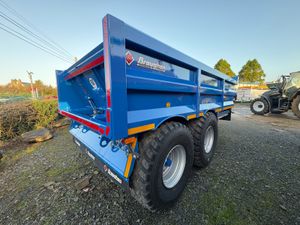 Broughan 16 Tonne Dump Trailer New Holland Blue - Image 4
