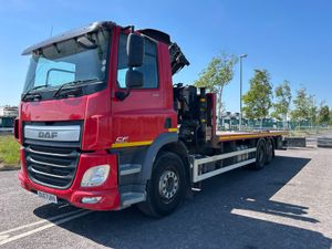 Daf 330 6x2 Flat Atlas Crane - Image 3