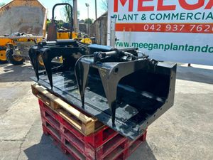 NEW..73" BOBCAT SKIDSTEER GRAB BUCKET..296W - Image 2