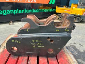 20 TON HILL QUICK HITCH ...80MM....754 - Image 2