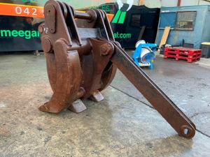 FIVE TYNE MANUAL GRAPPLE...90mm PINS....1076t. - Image 3