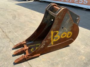 24" DIGGING BUCKET....20 TONNE...80mm PINS..130D - Image 2