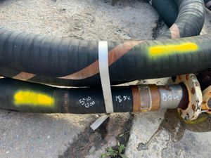 5" x 18.5mts FUEL TRANSFER HOSE.......#004. - Image 2