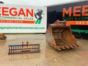 60" STRICKLAND RIDDLE BUCKET..100mm ...369 f - Image 3