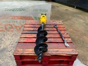 8" HYDRAULIC GROUND AUGER / EARTH DRILL.1788 - Image 3