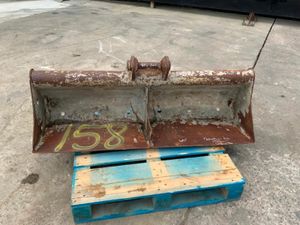 60" GRADING BUCKET....45mm PINS....158v. - Image 3