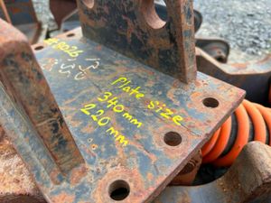 35mm mini digger cradle head hammer attachment pla - Image 4