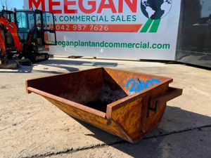 SELF TIPPING BUILDERS RUBBLE BOAT SKIP...2403. - Image 2