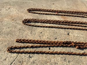 6.0mts x 10mm TWO LEG LIFTING CHAINS......1060. - Image 4
