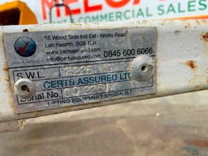 2200 kgs CRANE FORK ATTACHMENT...212-2 - Image 3