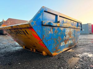 8 YARD YRD BUILDERS CHAIN LIFT SKIP ...81498 - Image 3