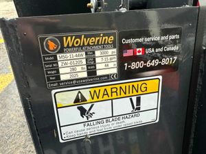 44" MINI SKID STEER GRAPPLE grab BUCKET....5721 - Image 2