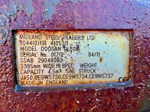 Shovel WHEELED LOADER SPADE NOSE BUCKET - Image 4