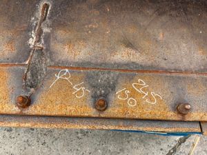 60" RHINOX GRADING BUCKET.....45mm PINS.....689. - Image 3