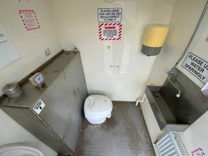 SELF CONTAINED PORTABLE TOILET CONTAINER...899. - Image 4