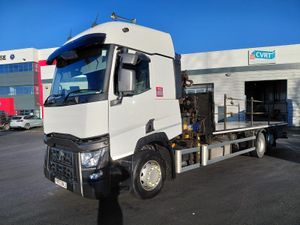 2020 Renault T380 26 Ton Crane Flat Bed - Image 3