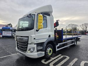 2022 DAF CF 410 4X2 with new 22 1/2 flat body - Image 3