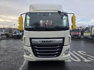 2022 DAF CF 410 4X2 with new 22 1/2 flat body - Image 2