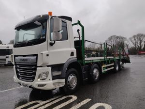 2019 DAF CF 410 8X2 with 30ft Beavertail - Image 3