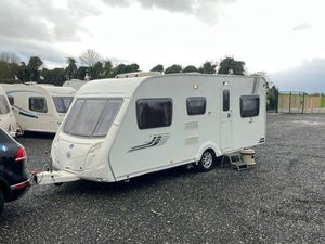Swift 6 Berth Fixed Triple Bunk Caravan For Sale - Image 2